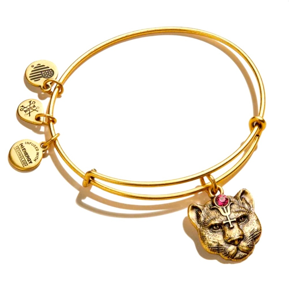Alex and Ani Wild Heart Panther Bangle